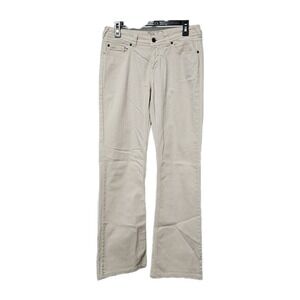 Anthropologie Bica Cheia Pants Women 29 Cream Bootcut Mid Rise Denim Trousers